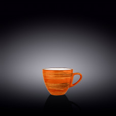 Чашка кофейная Wilmax SPIRAL ORANGE 110 мл WL-669334 / A