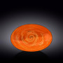 Блюдо овальное глубокое Wilmax SPIRAL ORANGE 30х19,5х7 см WL-669341 / A