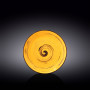 Тарелка десертная Wilmax SPIRAL YELLOW 18 см WL-669411 / A