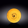 Тарелка десертная Wilmax SPIRAL YELLOW 20,5 см WL-669412 / A