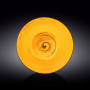 Тарілка глибока Wilmax SPIRAL YELLOW 27 см 250 мл WL-669426/A