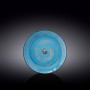 Тарелка обеденная Wilmax SPIRAL BLUE 25,5 см WL-669614 / A