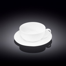 Чашка чайна&блюдце Wilmax 180 мл WL-993232 / AB