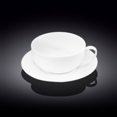 Чашка чайна&блюдце Wilmax 250 мл WL-993233 / AB